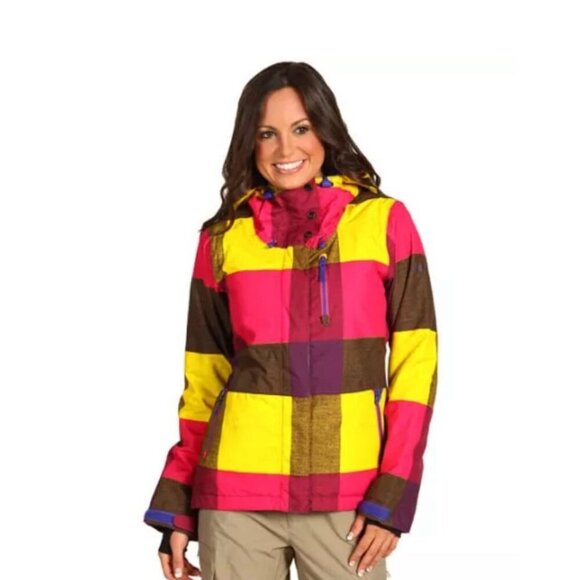 Roxy Women’s Meridian Winter Weatheroof Ski Snowboarding Jacket Size Small - Picture 2 of 10